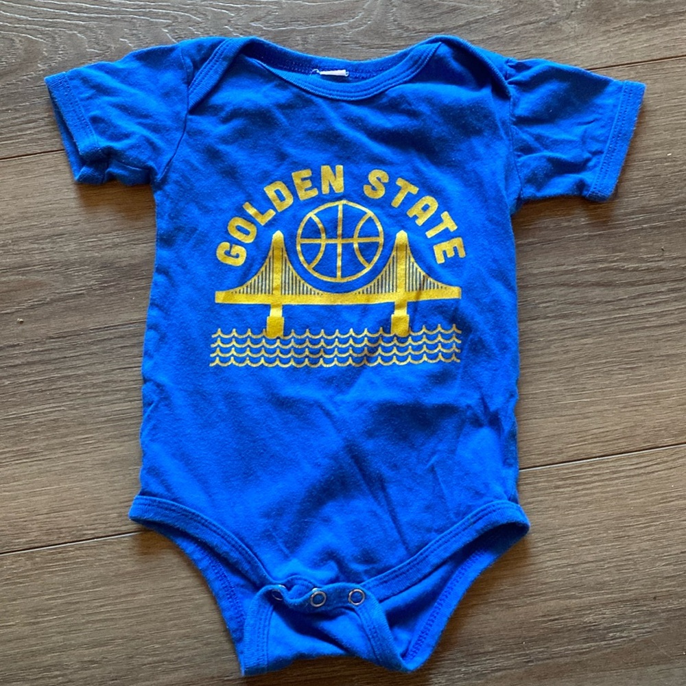 NBA Golden State Warriors Onesie 6-12 Months
